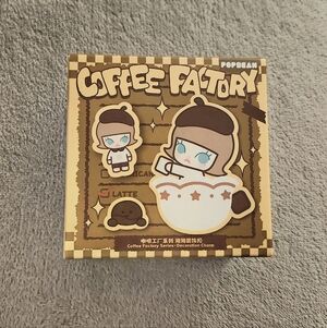 POP MART Pop Bean Coffee Factory Zsiga Decorative Charm☕️